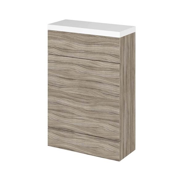 600mm Compact Wc Unit and Polymarble Top (Colour Options)