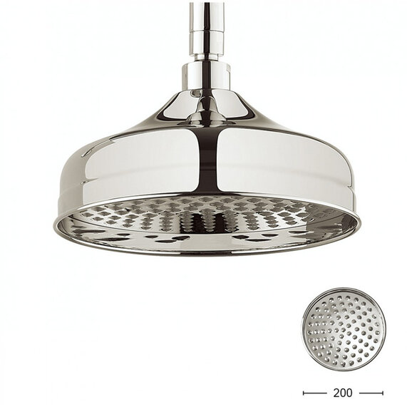 Belgravia 8 Inch Shower Rose Nickel