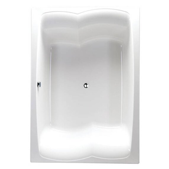 Celsius Double Inset Large Bath 2000 x 1400mm White Wide Bath