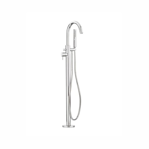 Design Bath Shower Tap: Floor Standing Mixer with Handset, 1125mm