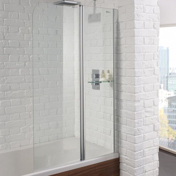 Fixed Bath Shower Screen 900 6mm