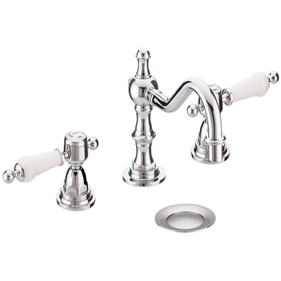 Glastonbury 3Th Swivel Spout Basin Tap with Waste
