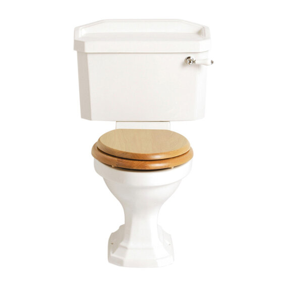 Granley White Pan Close Coupled and Cistern