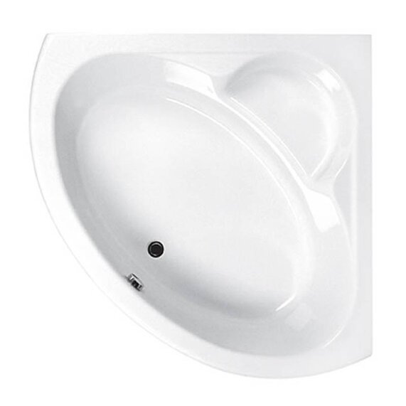 Monarch Corner Bath 1300 X 1300 inc Panel with Optional Carronite Reinforcement