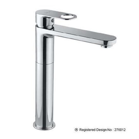 Opnamix Prime Single Lever Extended Basin Mixer with 150mm Extension Body Fixed Spout with out Waste