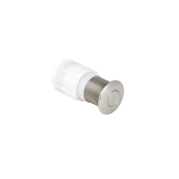 Pneumatic Short Wall Finger Push Button Metal
