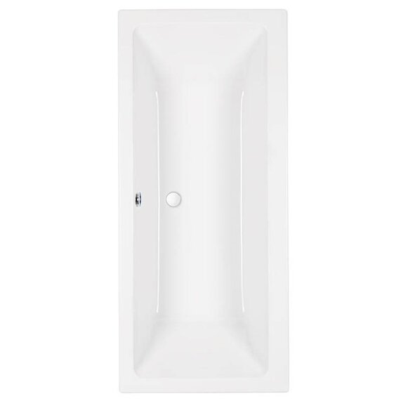 Quantum Duo Double Ended Bath (1700, 1800 or 1900mm) with Optional Carronite Reinforcement