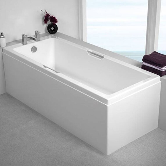 Quantum Integra Small 1500 Bath with Optional Whirlpool System & Carronite Reinforcement