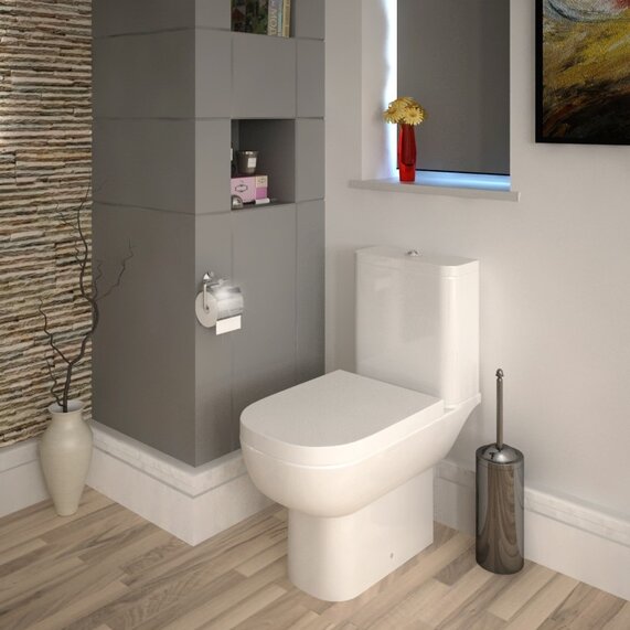 Series 600 Close Coupled Toilet and Seat