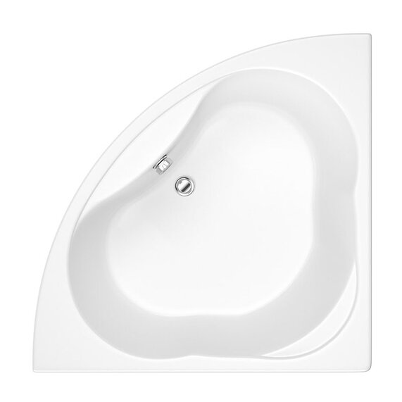 Trojan Laguna 1200 Corner Bathtub White