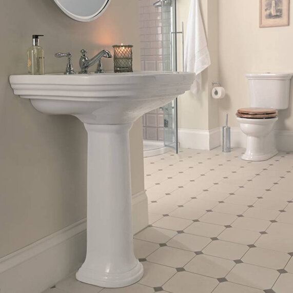 Carlyon Large Basin 715mm with Pedestal