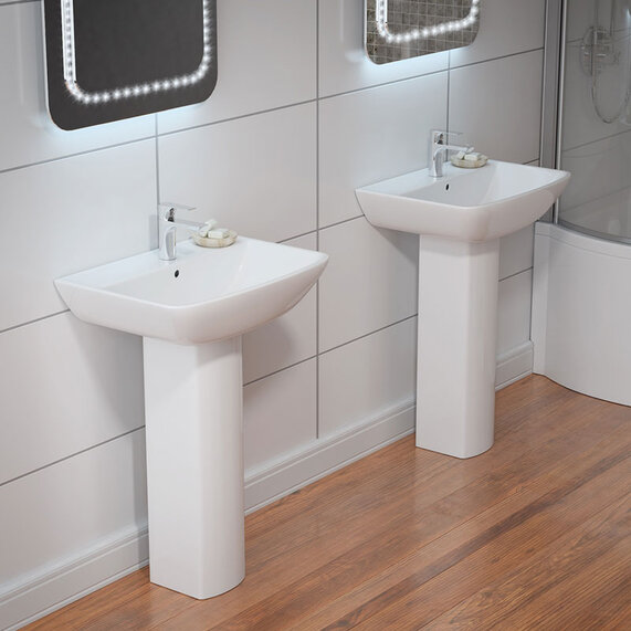 Summit 600 Basin and Pedestal