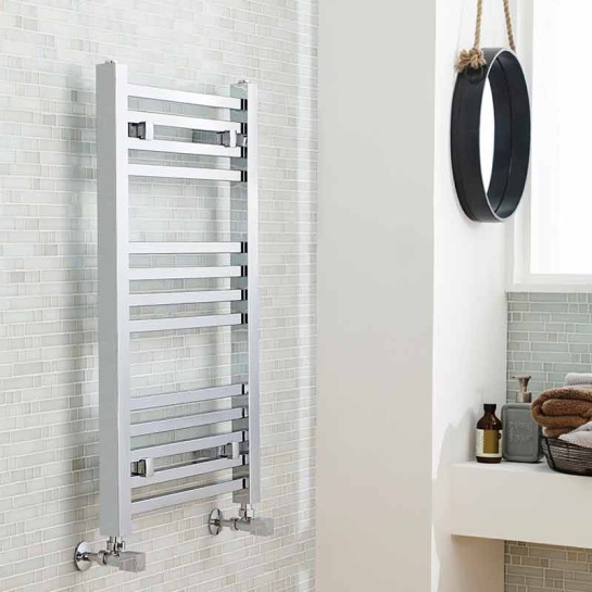 Chrome Square Ladder Rail Chrome Square Ladder Rail