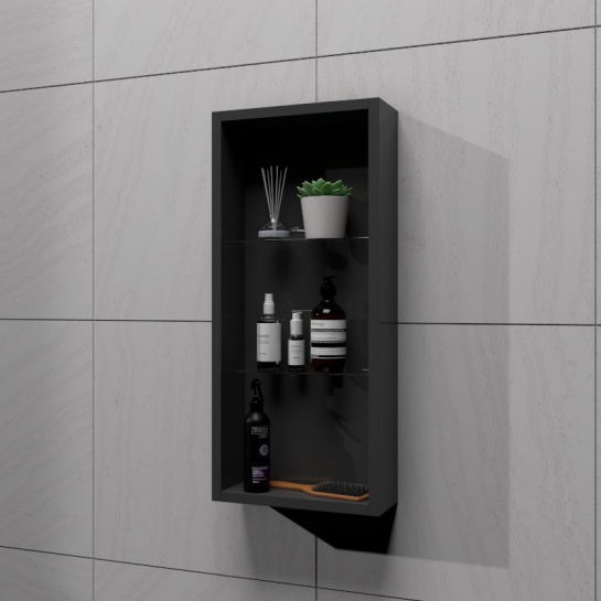 Grey Bathroom Wall Hung Storage Grey Bathroom Storage cabinet