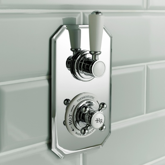 Topaz Twin Concealed Shower Valve with Diverter Topaz Twin Concealed Shower Valve with Diverter