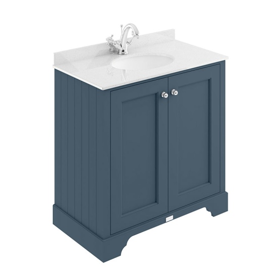 Stiffkey Blue 800MM 2 Door Basin Cabinet Stiffkey Blue 800MM 2 Door Basin Cabinet