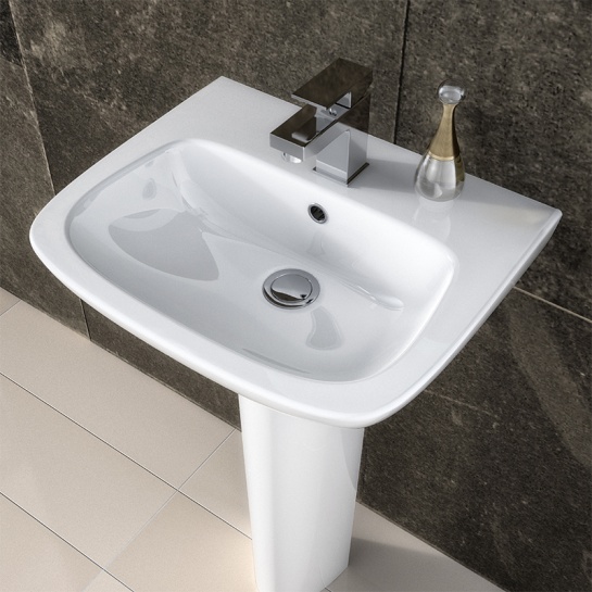 Ambrose 450mm Basin & Pedestal Ambrose 450mm Basin & Pedestal