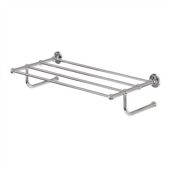 Burlington  towel rack - chrome plated brass