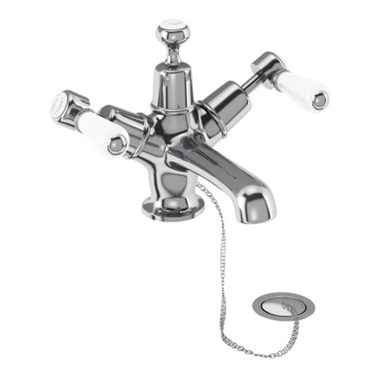 Kensington Basin Mixer with high central indice with plug and chain waste Kensington Basin Mixer with high central indice with plug and chain waste