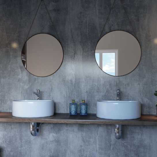 IDS Showerwall Washed Charcoal IDS Showerwall Washed Charcoal