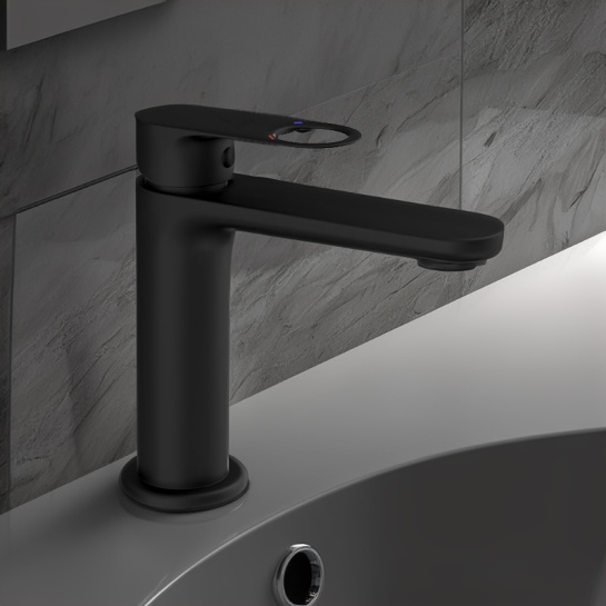 Jaquar Ornamix Black Basin Tap Jaquar Ornamix Black Basin Tap