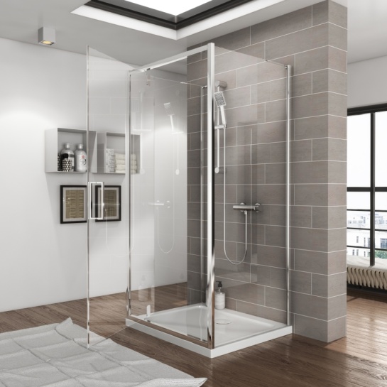 reduced heights three sided shower enclosure small bathrooms 3 sided shower enclosures