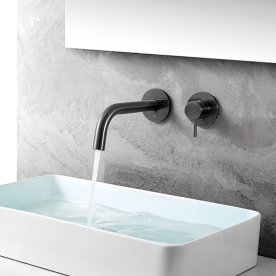 JTP Vos Brushed Black Spout for Bath or Basin 250mm JTP Vos Brushed Black Spout for Bath or Basin 250mm
