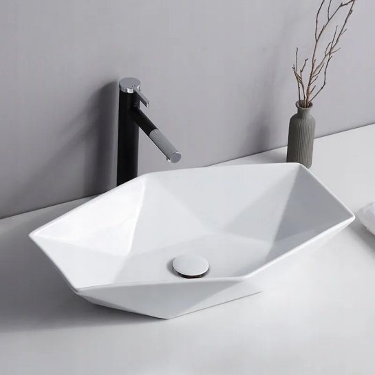 Brett White Countertop Basin Brett White Countertop Basin