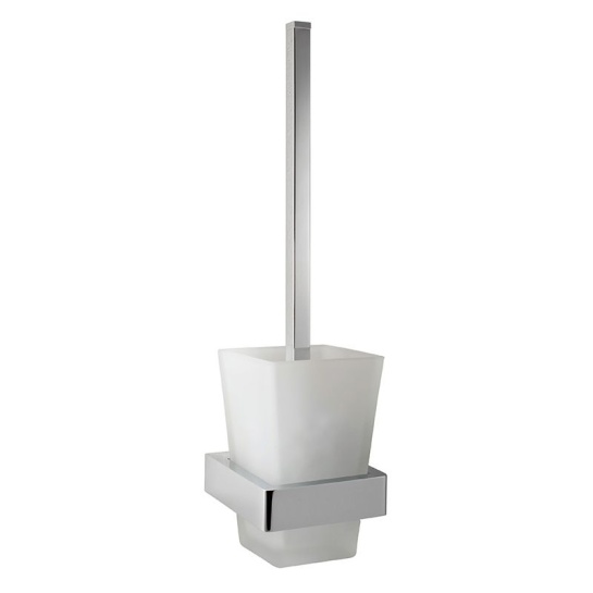 Vado Shama Wall Mounted Toilet Brush and Holder in Chrome Vado Shama Wall Mounted Toilet Brush and Holder in Chrome