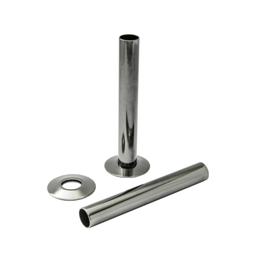 Black Nickel 180mm Tube and Rosettes Black Nickel 180mm Tube and Rosettes