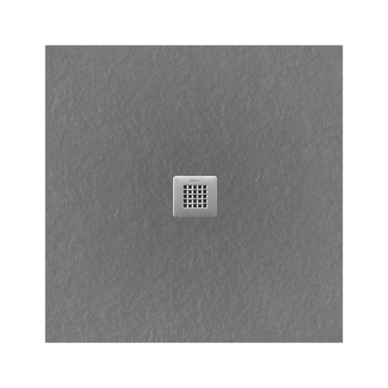 GIORGIO SQUARE SHOWER TRAY 800 Grey SLATE
