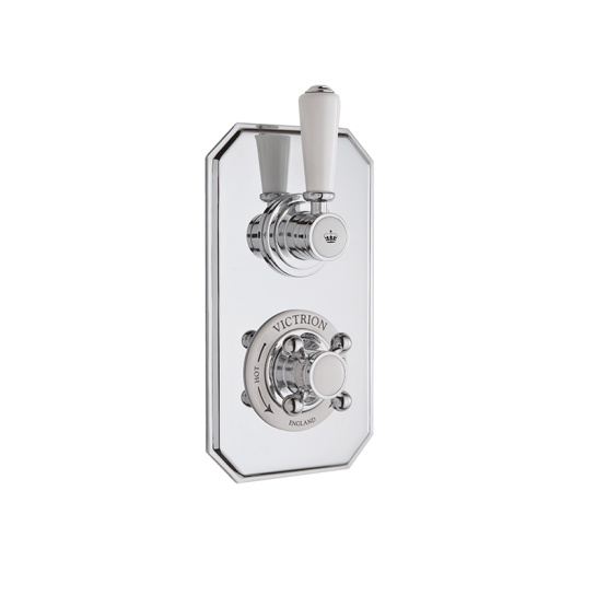 BC Designs victrion chrome concealed shower valve one outlet BC Designs victrion chrome concealed shower valve one outlet