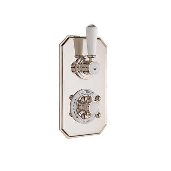 BC Designs victrion nickel concealed shower valve one outlet