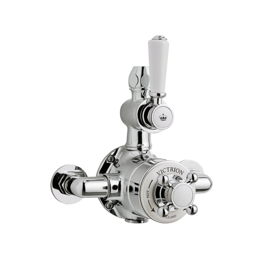 BC Designs victrion chrome exposed shower valve one outlet BC Designs victrion chrome exposed shower valve one outlet