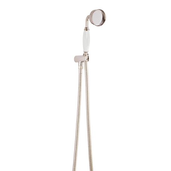BC Designs victrion nickel wall mounted handshower set BC Designs victrion nickel wall mounted handshower set