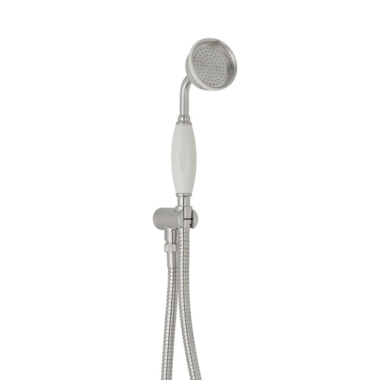 BC Designs victrion brushed chrome wall mounted handshower set BC Designs victrion brushed chrome wall mounted handshower set