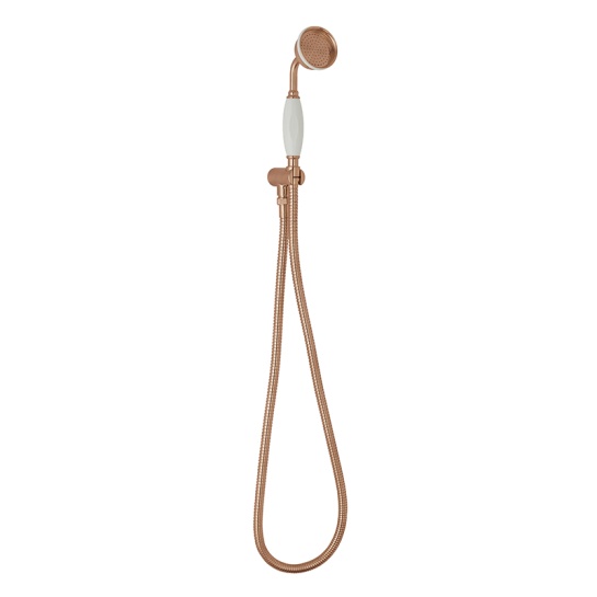 BC Designs victrion copper wall mounted handshower set