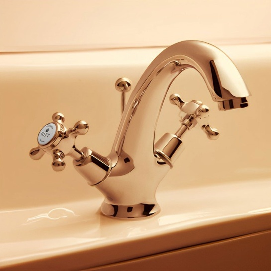 BC Designs victrion copper crosshead mono basin mixer tap BC Designs victrion copper crosshead mono basin mixer tap