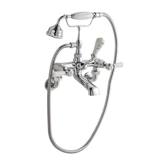 BC Designs victrion chrome lever wall mounted bath shower mixer tap BC Designs victrion chrome lever wall mounted bath shower mixer tap