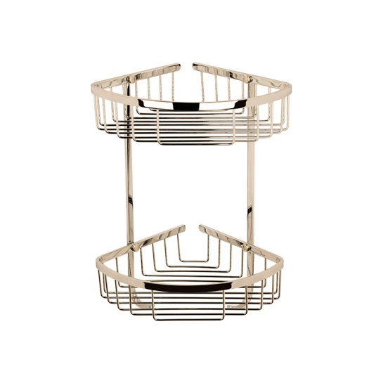 BC Designs victrion gold double corner shower basket BC Designs victrion gold double corner shower basket