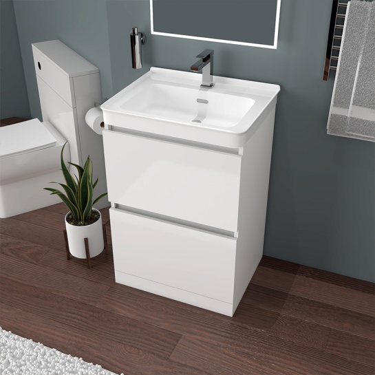 Ashford 600 White Basin Unit Ashford 600 White Basin Unit