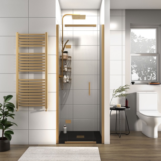 havana gold 800 inline hinged shower door havana gold 800 inline hinged shower door
