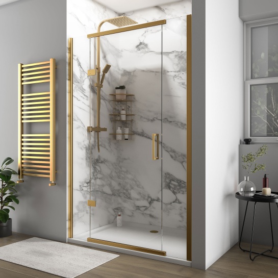 havana gold 1300 inline hinged shower door havana gold 1300 inline hinged shower door