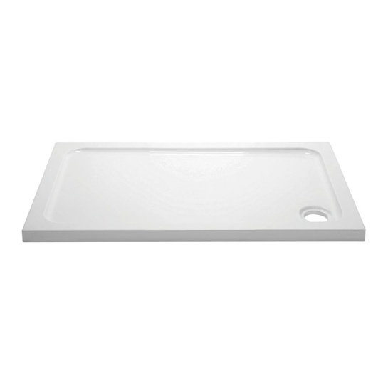 White Rectangular Slimline Shower Tray 1400 x 900mm White Rectangular Slimline Shower Tray 1400 x 900mm