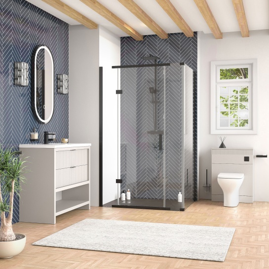 jasmine corner shower suite with cashmere 1000mm vanity unit wc toilet unit black jasmine corner shower suite with cashmere 1000mm vanity unit wc toilet unit black