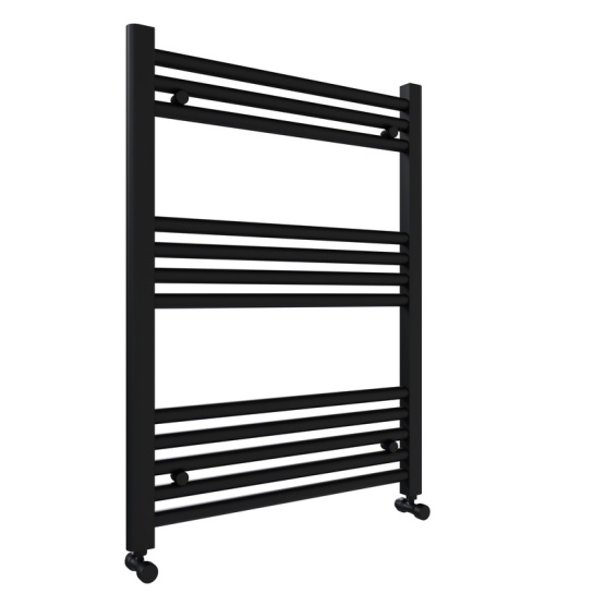 Black Straight Towel Rail 600 x 800 Product Image for Black Straight Towel Rail 600 x 800