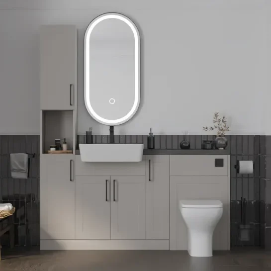 Oliver 1600 Cashmere Shaker Fitted Furniture 1 Main product image for the Oliver 1600 Cashmere Shaker Fitted Furniture 1