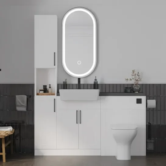 Main product image for the Oliver White 1500 Shaker Fitted Furniture 1