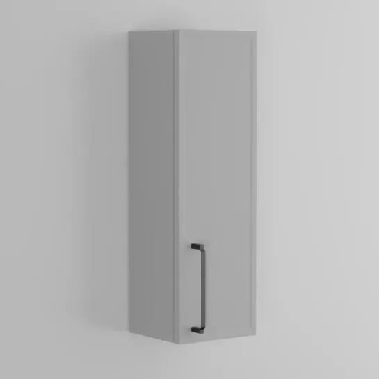 Main Product Image for Oliver Dust Grey 200mm Wall Cabinet with Slim Shaker Door