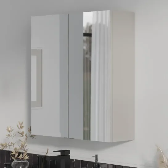 Main Product Image for Oliver Cashmere 600mm Mirror Cabinet
